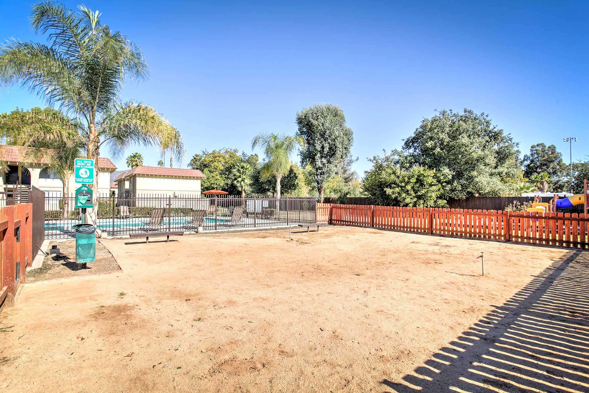 Community dog park at Shadow Mountain